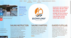 Desktop Screenshot of blownawaysailing.com